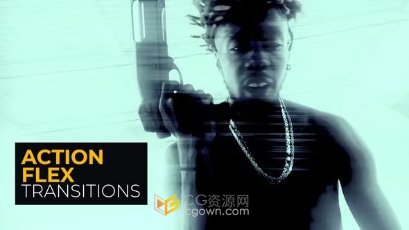 14種拉伸扭曲故障動(dòng)作Flex 過(guò)渡-PR轉(zhuǎn)場(chǎng)模板