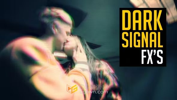 PR模板-16種迷幻視覺特效Dark Signal Effects