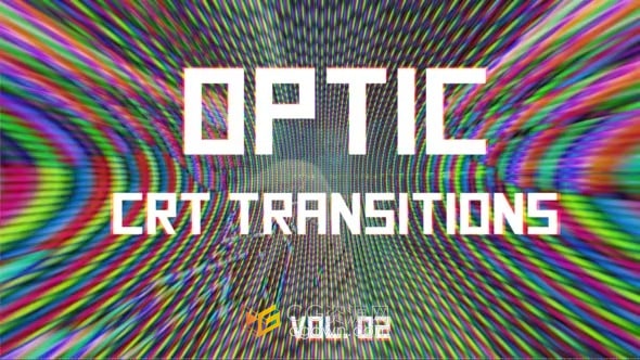 AE模板-CRT光學(xué)轉(zhuǎn)場Optic Transitions Vol. 02