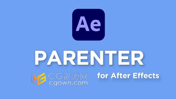 AE脚本Parenter v1.0多个图层整体移动位置但不影响动画