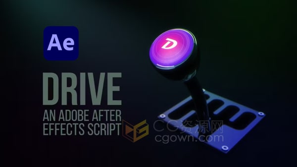 AE脚本Drive v1.01图层属性控制驱动器+视频教程