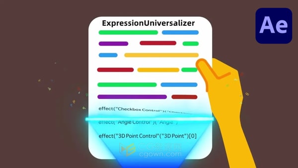 AE脚本快速修复报错表达式工具ExpressionUniversalizer 4.3.2