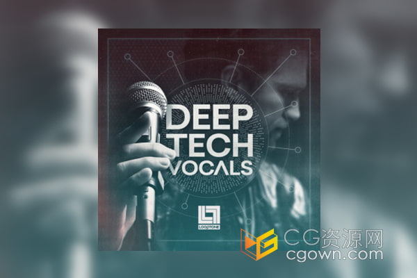 Deep Tech Vocals系列流畅丝滑的单线旋律男声循环音频素材
