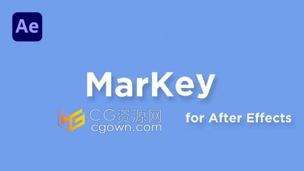 AE脚本MarKey v1.0关键帧以标记注释快速预览工具