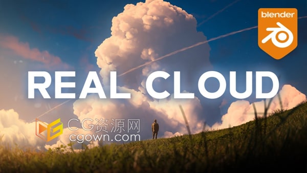 Blender插件Real Cloud Pro 1.0.1 200种Vdb云资产库生成器