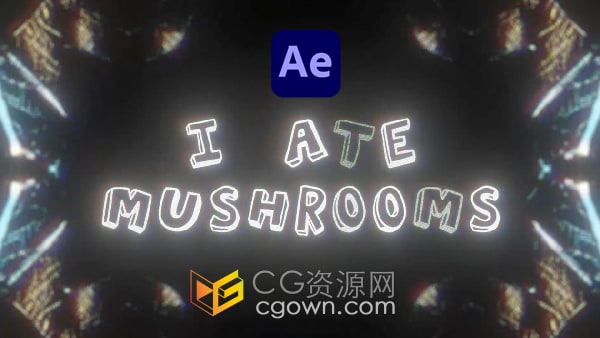 AE插件I Ate Mushrooms v1.5.4神经网络AI智能生成幻觉图像动画工具