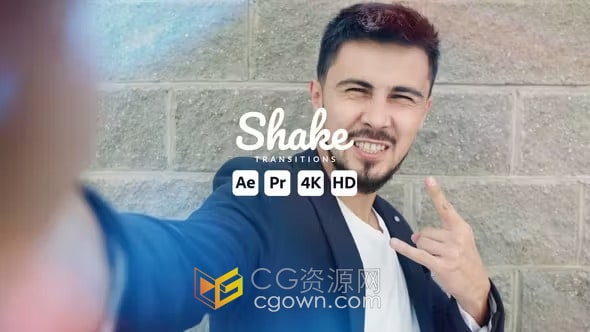搖動過渡Shake Transitions-AE與PR轉(zhuǎn)場模板