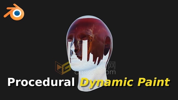 Blender插件Procedural Dynamic Paint v1.1用節(jié)點(diǎn)控制流體動(dòng)畫繪制