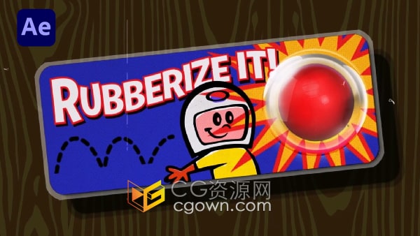 Rubberize It! v1.09 AE脚本制作物体弹簧弹性动画预设