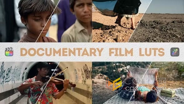 18个电影视觉体验复古视频纪录片LUT调色预设