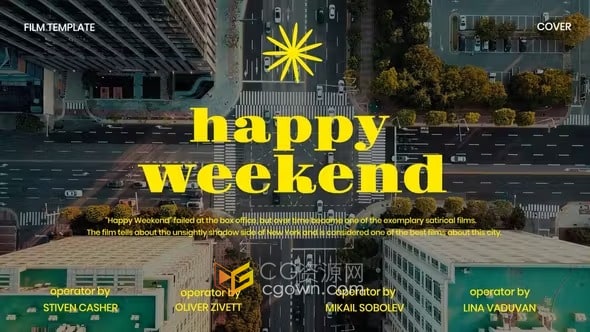 8個不同風(fēng)格的片頭字幕視頻標(biāo)題電影片名-AE模板