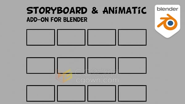 Blender插件Storyboard & Animatic v0.9.96故事板和动画工具