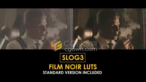Slog3黑色电影大片LUT调色和标准LUT免费下载