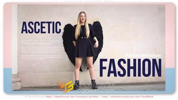时尚服装精品店广告商场折扣活动介绍视频-AE模板