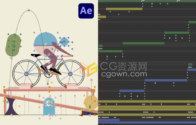 使用After Effects创建2.5D运动图形MG动画-AE视频教程