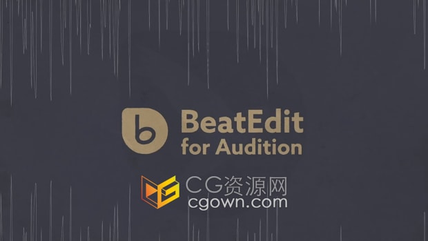 Audition插件BeatEdit v2.2.000音乐鼓点自动节拍打点标记动画Au脚本