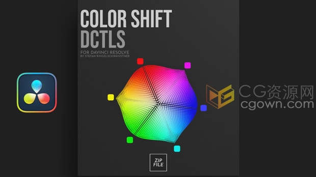 DaVinciResolve达芬奇电影质感视频调色插件DCTL节点预设Mononodes Color Shift DCTLS V3.0