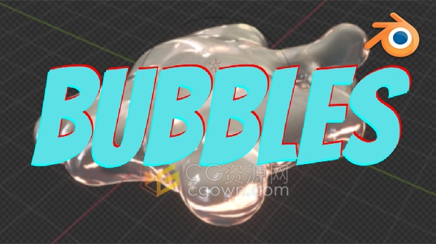 Blender插件Liquid Bubble Addon v2.0气泡液体动画