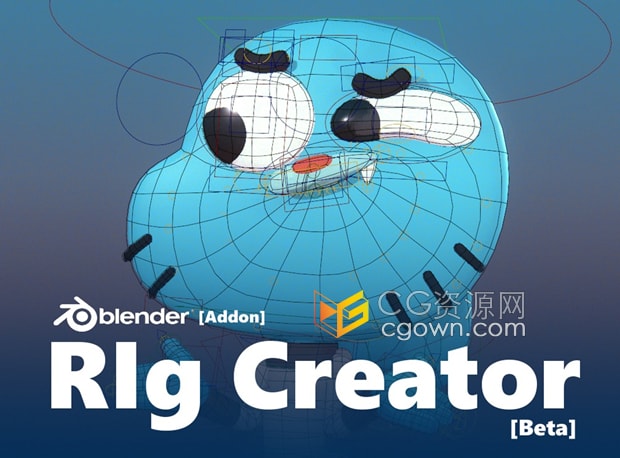 Blender插件Rig Creator v1.2.5创建角色绑定工具