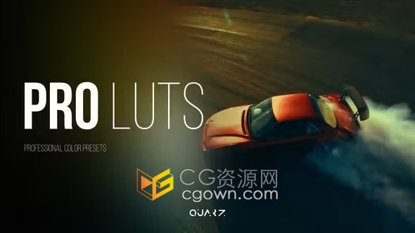 100组专业视频调色LUTs预设包Quarz Pro LUTs