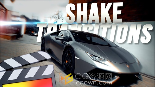 35种抖动摇晃效果视频转场过渡预设FCPX插件RN Shake Transitions Pack