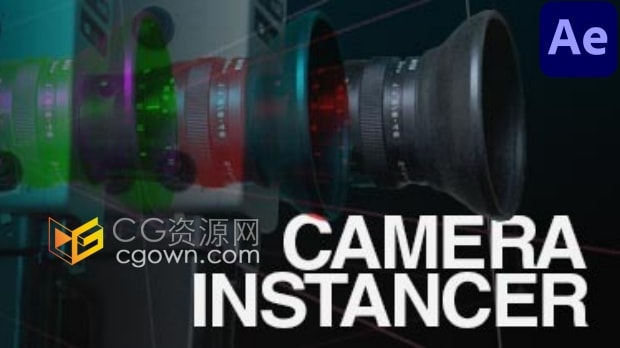 AE脚本Camera Instancer v1.0.1多个合成摄像机联动控制工具