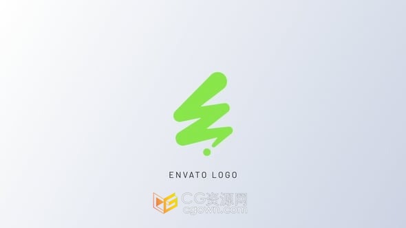 明亮简约LOGO演绎视频片头动画-AE模板下载