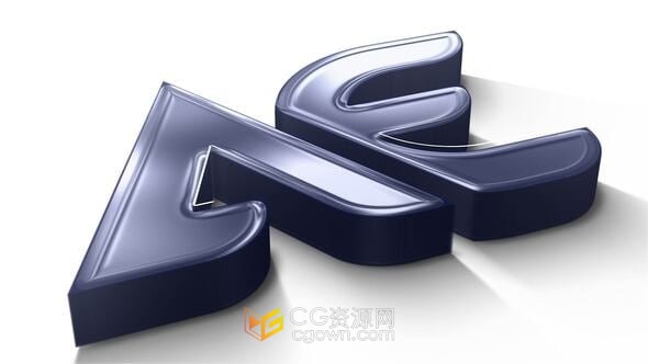 3D挤压演绎LOGO动画视频片头片尾-AE模板下载