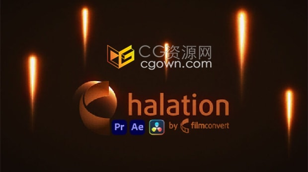 FilmConvert Halation V1.0.0电影胶片光晕效果插件支持AE/PR/达芬奇