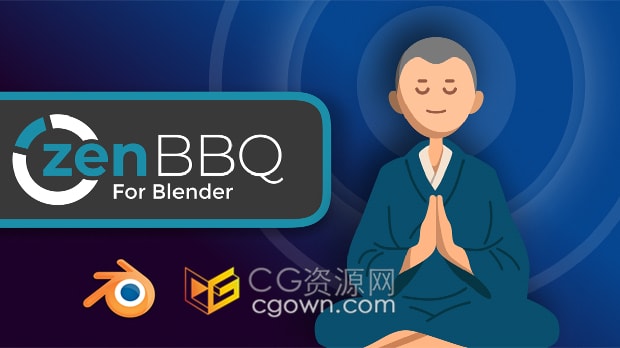 Blender插件Zen BBQ V1.0.3.2可视化斜面倒角工具