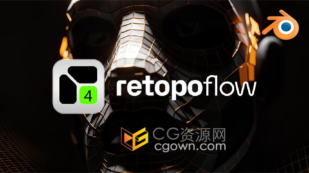 Blender插件Retopoflow – Retopology Toolkit v4.0.2三维模型重新拓扑