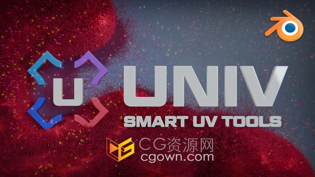 Blender 4.5插件UniV Pro V3.8.0智能UV工具編輯器