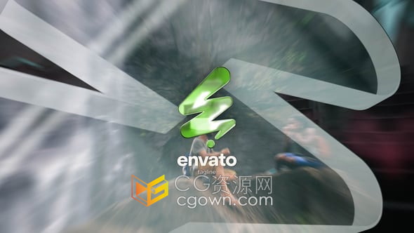 4K分辨率公司LOGO企业形象宣传片头视频-AE模板