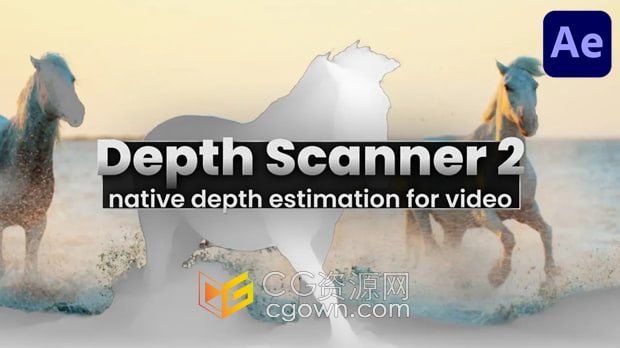 AE插件Depth Scanner 2 v1.0.20视频深度图DOF扫描工具