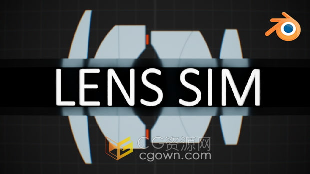 Blender插件Lens Sim V2.3模拟真实镜头渲染