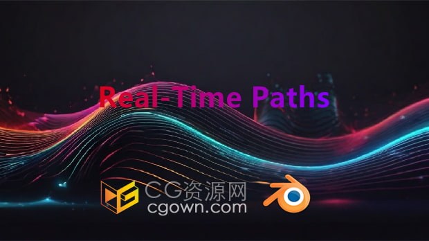 Blender插件Real-Time Paths V2.2.0关键帧路径动画实时调节