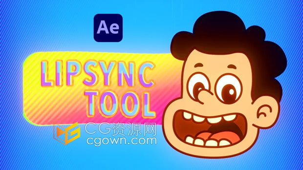 AE腳本LipsyncTool v1.0.0口型唇形同步工具+視頻教程