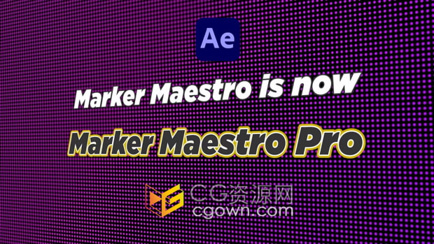 AE脚本Marker Maestro Pro 2.0.1标记批量处理添加删除编辑管理