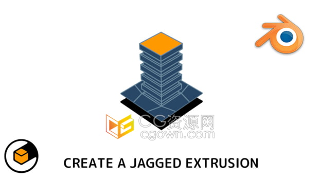 Blender插件Zigzag Extrude V1.4.4锯齿状挤出工具