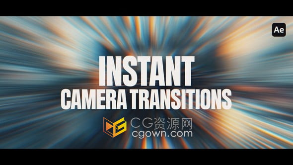 42种镜头转场特效抖动快移缩放动画效果AE模板Reel Transitions