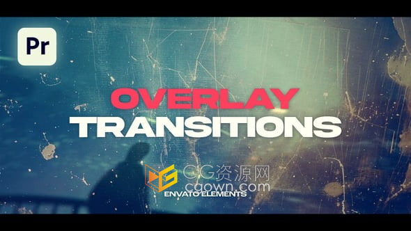 20种叠加转场包PR模板Overlay Transitions