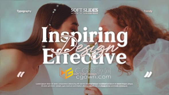 时尚动态排版介绍标题幻灯片动画视频-AE模板-CG资源网 时尚动态排版介绍标题幻灯片动画视频-AE模板