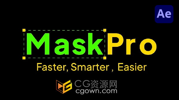 AE脚本MaskPro v1.1图层蒙版操作简化工具+视频教程-CG资源网 AE脚本MaskPro v1.1图层蒙版操作简化工具+视频教程