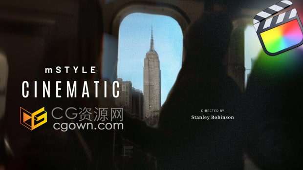 FCPX插件33个预设电影美学光影特效叠加效果标题动画转场mStyle Cinematic