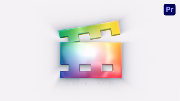 中文PR模板-3D挤压LOGO视觉冲击视频片头
