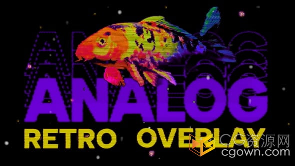 模拟CRT复古画面效果叠加层AE模板Analog Retro Overlay-CG资源网 模拟CRT复古画面效果叠加层AE模板Analog Retro Overlay