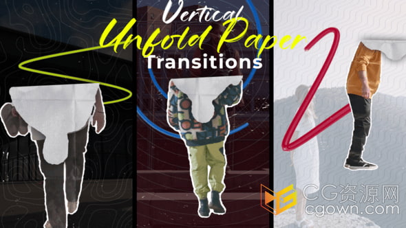 纸质定格动画照片视频转场过渡效果-PR模板-CG资源网 纸质定格动画照片视频转场过渡效果-PR模板