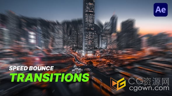 视频变速循环重复反向播放动态效果转场过渡AE模板Speed Boomerang Transition-CG资源网 视频变速循环重复反向播放动态效果转场过渡AE模板Speed Boomerang Transition