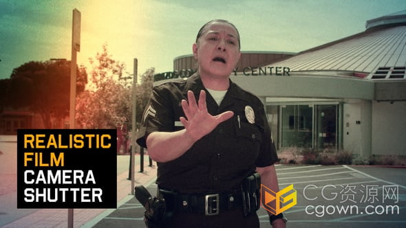 一系列電影相機快門效果拍照定格動畫-PR模板