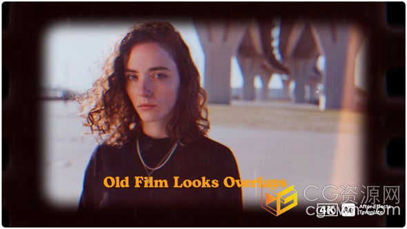 老电影胶片经典复古风格动画叠加-AE模板下载-CG资源网 老电影胶片经典复古风格动画叠加-AE模板下载